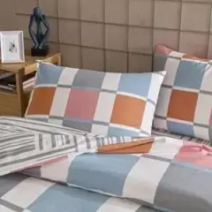 Taç Loxa Ranforce Tek Kişilik Nevresim Takımı Turuncu