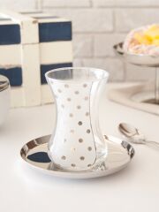 Narin Halley Çay Tabak Büyük 12 li