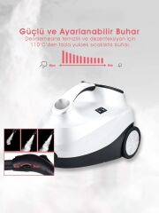 Pirantech CB-107C Çok Fonksiyonlu Buharlı Temizlik Makinası