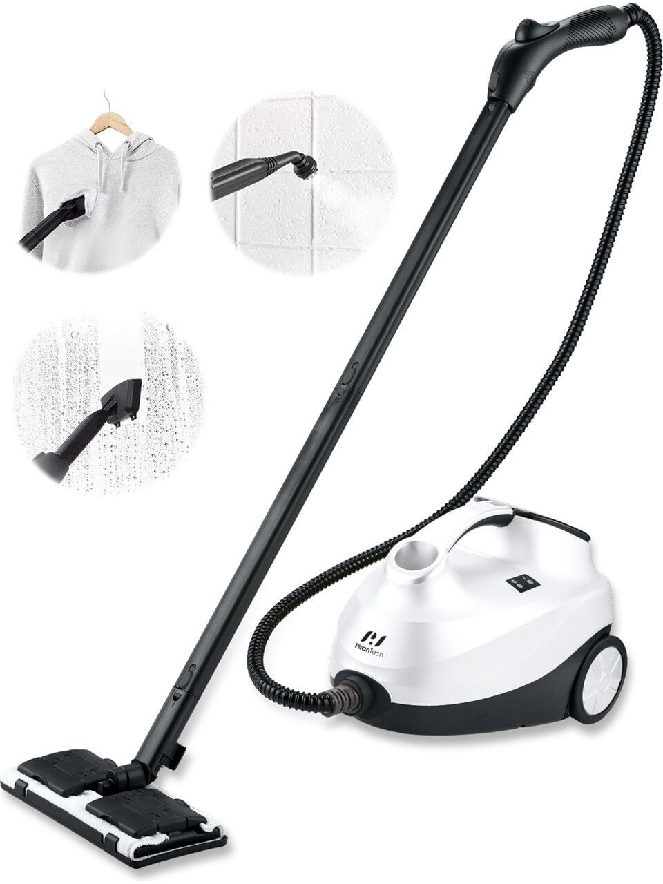 Pirantech CB-107C Çok Fonksiyonlu Buharlı Temizlik Makinası