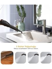 Pirantech CB-107C Çok Fonksiyonlu Buharlı Temizlik Makinası