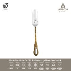 Amboss Pera Gold 72 Parça Çatal Kaşık Bıçak Seti