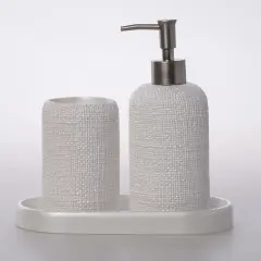 Selim Natural Banyo Seti İnci