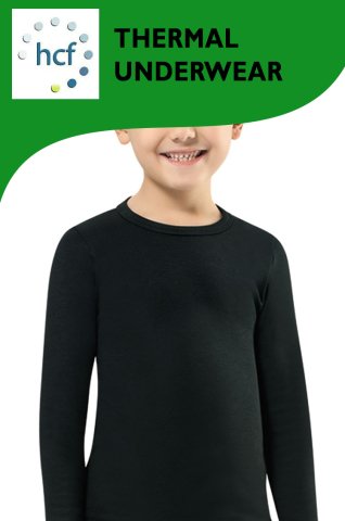 HCF Thermal Unisex Erkek-Kız Çocuk Üst Termal İçlik 9015