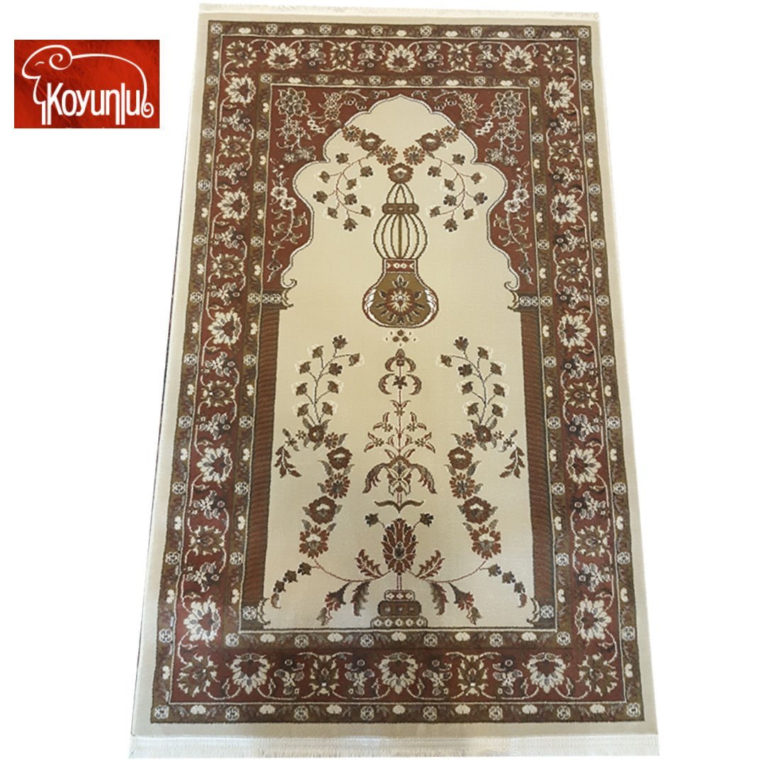 Halı Seccade Koyunlu Halı Namazlık Demre 02 Ebat 80x125
