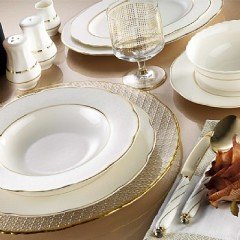 Kütahya Porselen Bone Olympos 30 Parça Yemek Takımı 9825