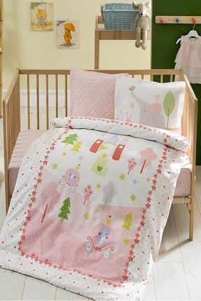 Taç Prıncess Story Pembe Nevresim Takımı