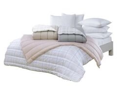 Othello Verno Çift Kişilik Yorgan Set Gri 195 x 215 cm