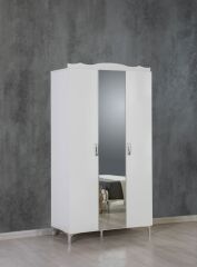 Kozan Hayal Aynalı  3 kapılı Gardırop