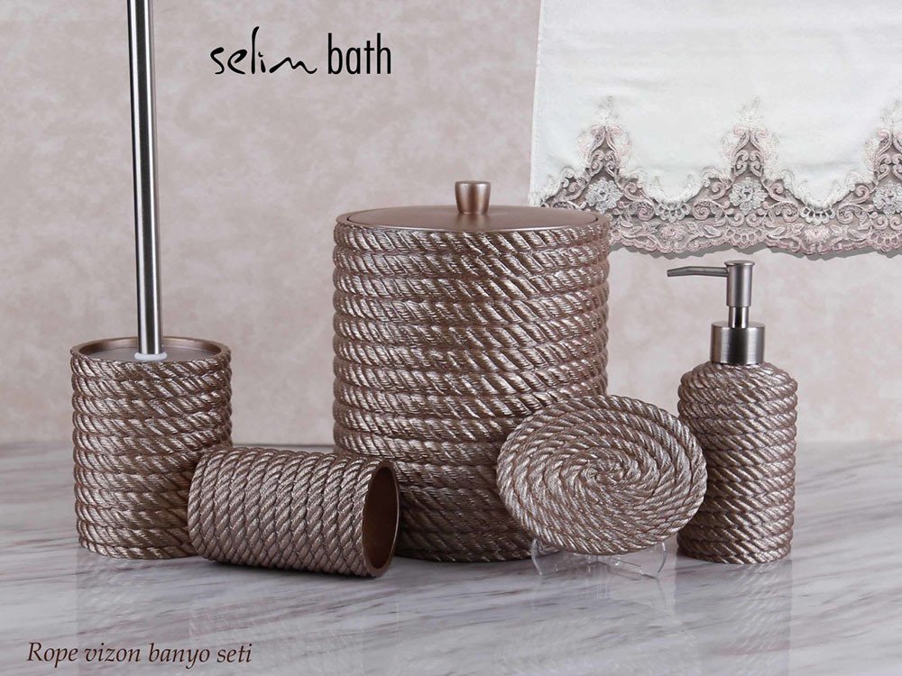 By Selim Rope Banyo Seti VİZON