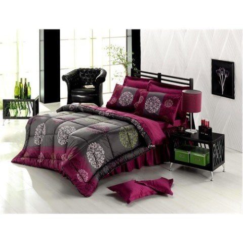 Sarev Granada Çift Kişilik Pamuk Saten Uyku Seti