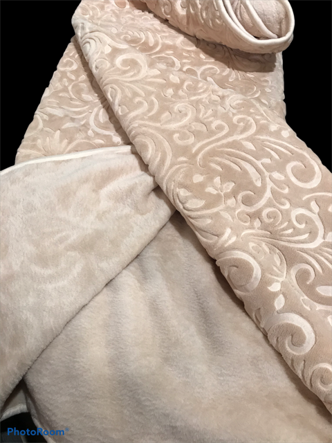 Mink Sense 516 Çift kişilik Battaniye 220x240 cm SÜTLÜ KAHVE