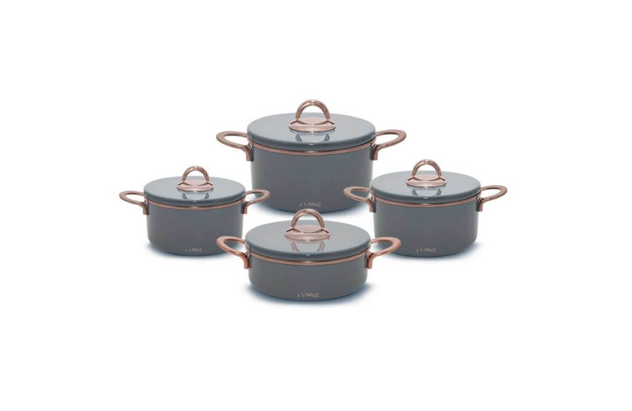 Neva N2980 Sweet Premium Grizay Graye Tencere Seti