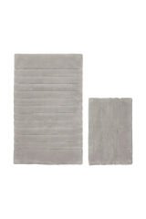 Özdilek Stra Pamuklu Klozet Takımı Açık Gri