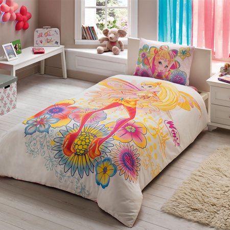 Taç Winx Magic Stella Lisanslı Nevresim Takımı