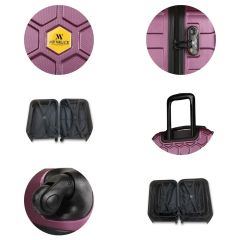 My Valice Honey Abs  Mürdüm Valiz