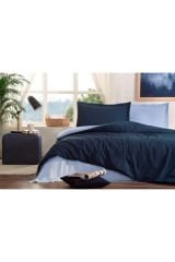 Özdilek Nevresim takımı Rnf Tek kişilik İndigo-Gök Mavisi