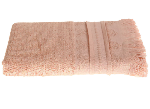 Özdilek Betty Saçaklı Havlu 50x90 cm PEMBE
