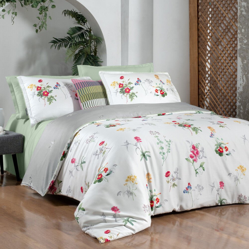 Sarev Eterna Saten Çift Kişilik nevresim Takımı