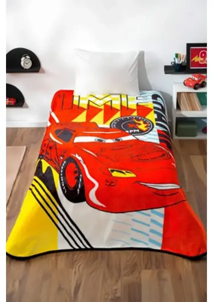 Taç Lisanslı Cars Tımeless Battaniye Tek Kişilik