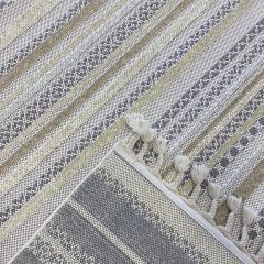 Yks Meridyen Bej-Beyaz 4801 halı