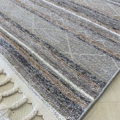 Yks Meridyen Gri Kahve 4805 halı