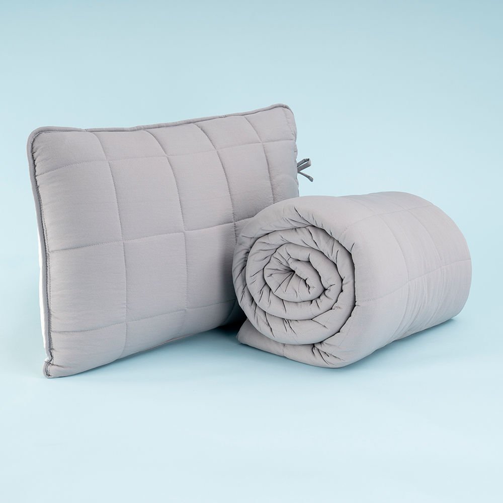 Othello Classico Egeo Life Yastık Alezi Yorgan Set 170x230 GRİ