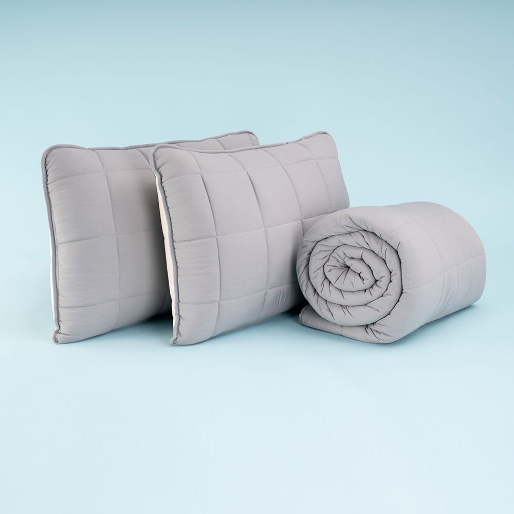 Othello Classico Egeo Life Yastık Alezi Yorgan Set Gri 220x240 GRİ