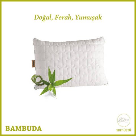 Othello Bambuda Bambu Dolgulu Yastık 50x70