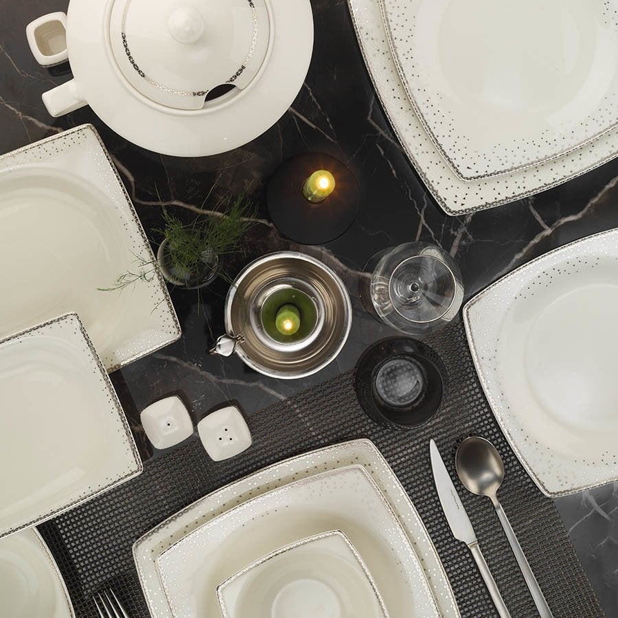 Kütahya Bone Mare 62 Parça Yemek Takımı 1175020