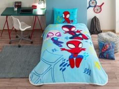 Taç Lisanslı Spidey Amazıng Team Tek Kişilik Pike Takımı