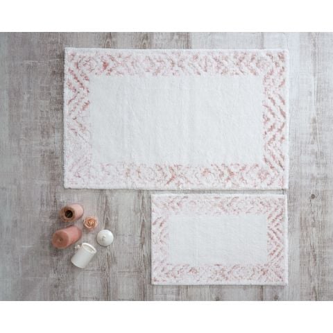 Hcw Hermes 2li Pamuk Banyo Paspas Seti - Pudra