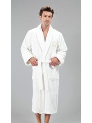Soft Cotton Şehzade Erkek Bornoz ve baş havlu Ekru