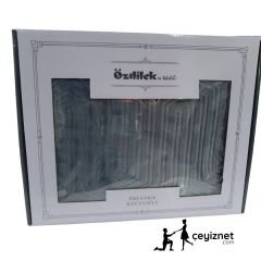 Özdilek Prestij Battaniye Tek Kişilik Göl mavisi