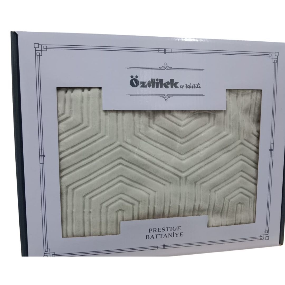 Özdilek Prestij Battaniye Çift Kişilik gri 220x240cm