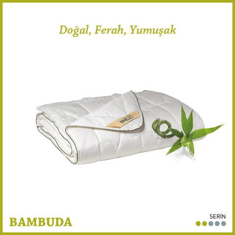 Othello Bambuda Bambu Tek Kişilik Yorgan 155 x 215 cm