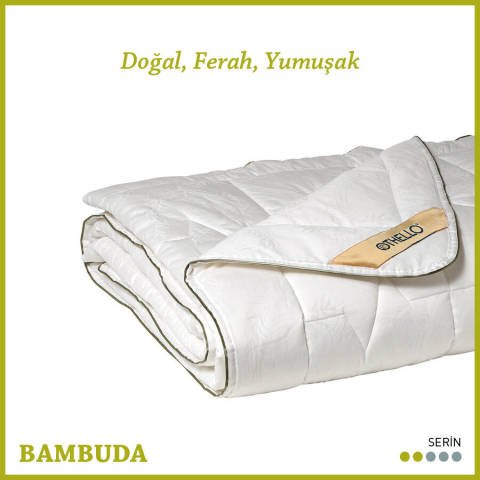 Othello Bambuda Bambu Çift Kişilik Yorgan 195 x 215 cm