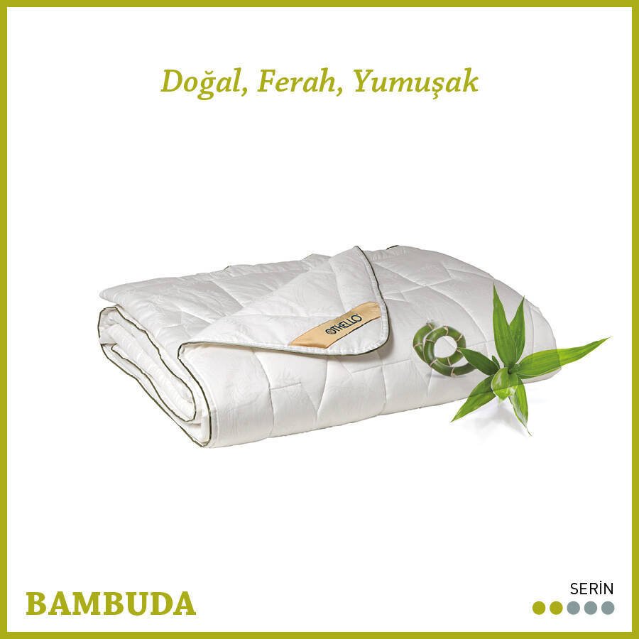 Othello Bambuda Bambu Çift Kişilik Yorgan 195 x 215 cm