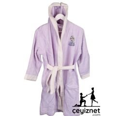 Özdilek Frozen Leaf Lisanslı Çocuk Bornoz 9-10 Yaş