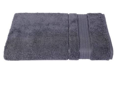 Özdilek Trendy Banyo Havlusu 90x150 cm KOYU GRİ