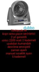 Dubbo sıcak soğuk kumandalı vantilatör