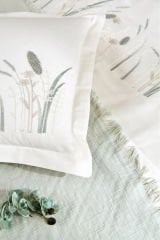 Özdilek Gelin Seti Yatak Örtülü Nevresim Takımı Flover Nil Yeşili