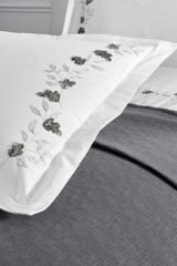 Özdilek Gelin Seti Yatak Örtülü Nevresim Takımı Amanda Antrasit