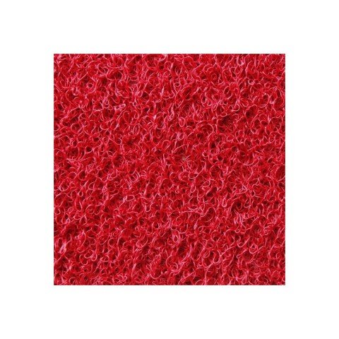 Kıvırcık Paspas Kırmızı 100cm Kesme Metreişi