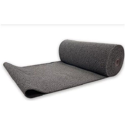 Kıvırcık Paspas Gri Genişlik 100cm Kesme Metre işi