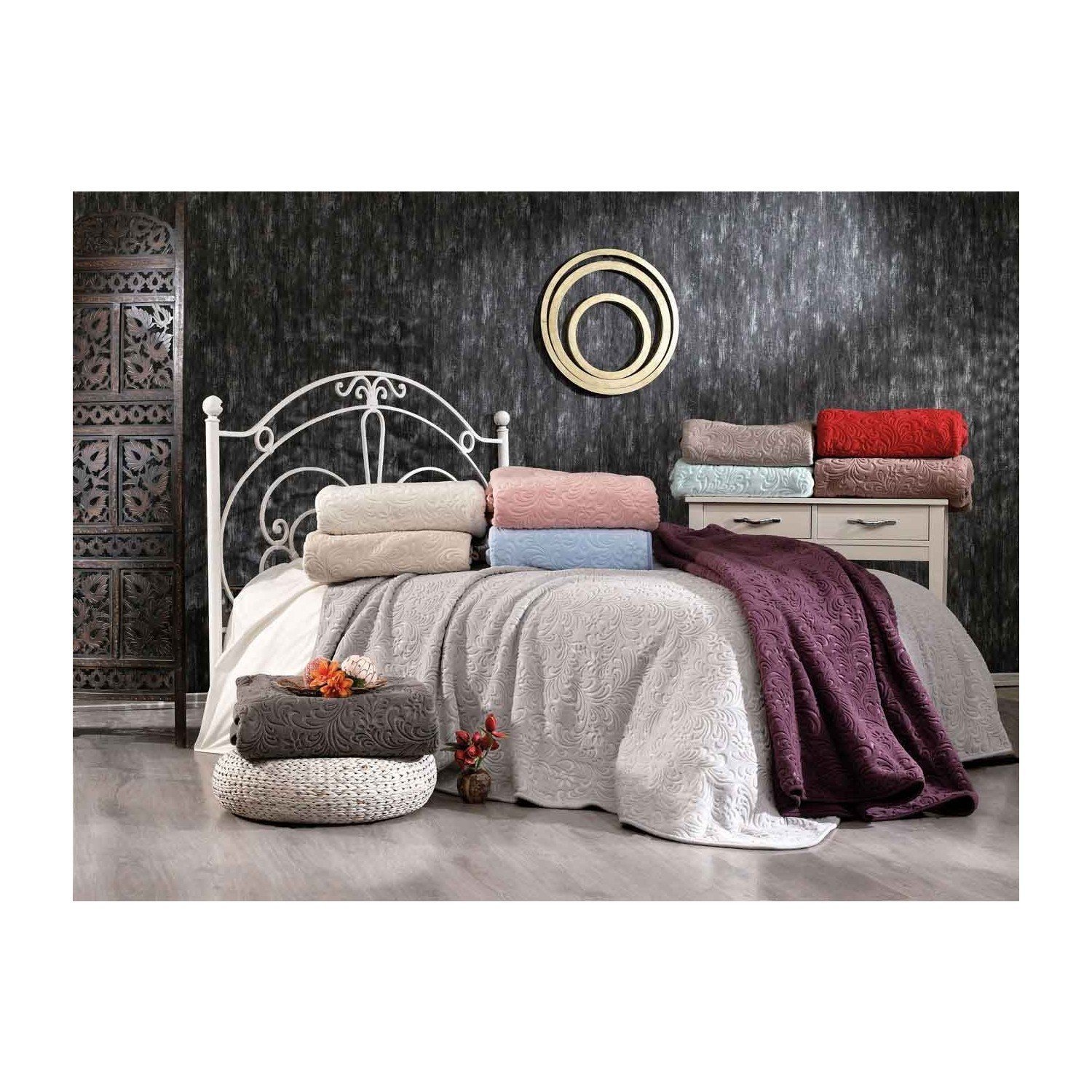 Vinaldi Embos Battaniye Tek Kişilik 165x220 cm