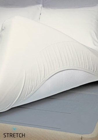 Stretch Classic Çarşaf Çift Kişilik Mavi - 160x200 cm