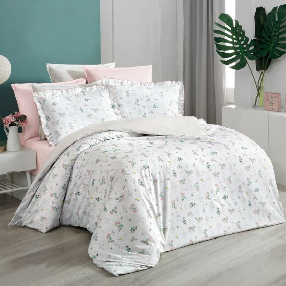 Sarev Mila Ranforce Nevresim Takımı Çift Kişilik v1