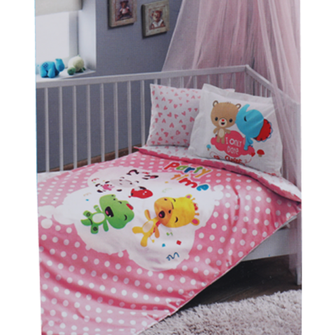 Taç Bebek Nevresim Takımı Fisher price baby gril