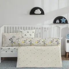 Taç Lisanslı Disney Mickey Mouse Dream Baby Pamuk Bebek Nevresim Takımı